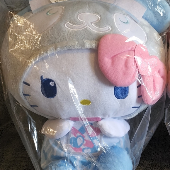 Hello Kitty - Panda Nurse Big Plushy B - Blue - Picture 3 of 4